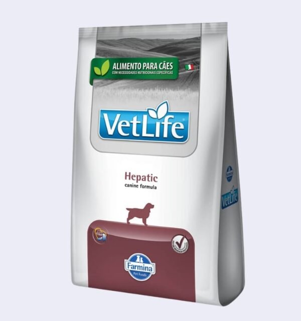 Ração Vet Life Natural Hepatic para Cães