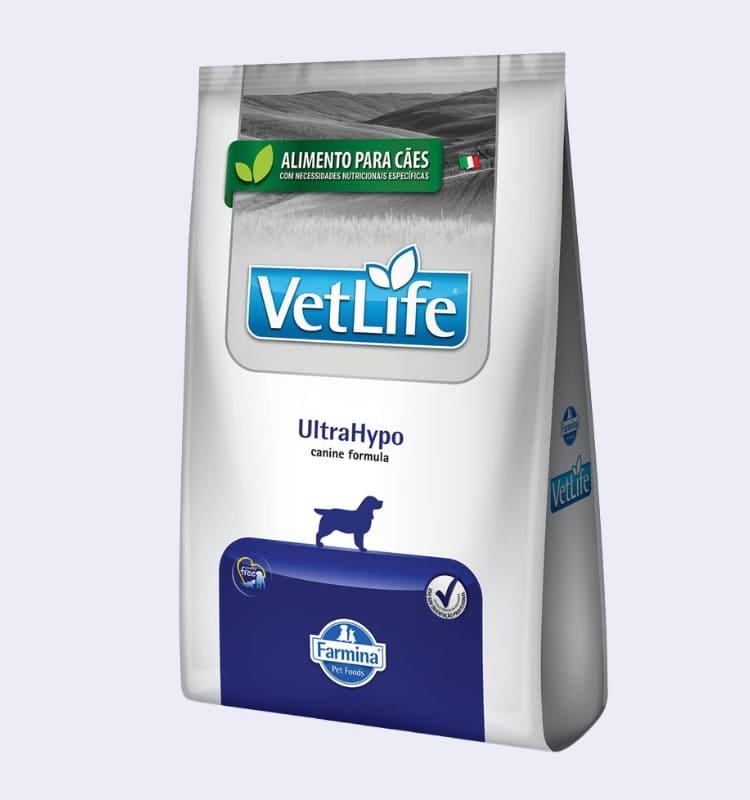 Ração Vet Life Natural UltraHypo para Cães