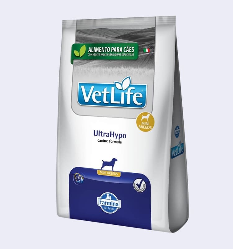 Ração Vet Life Natural UltraHypo Mini para Cães