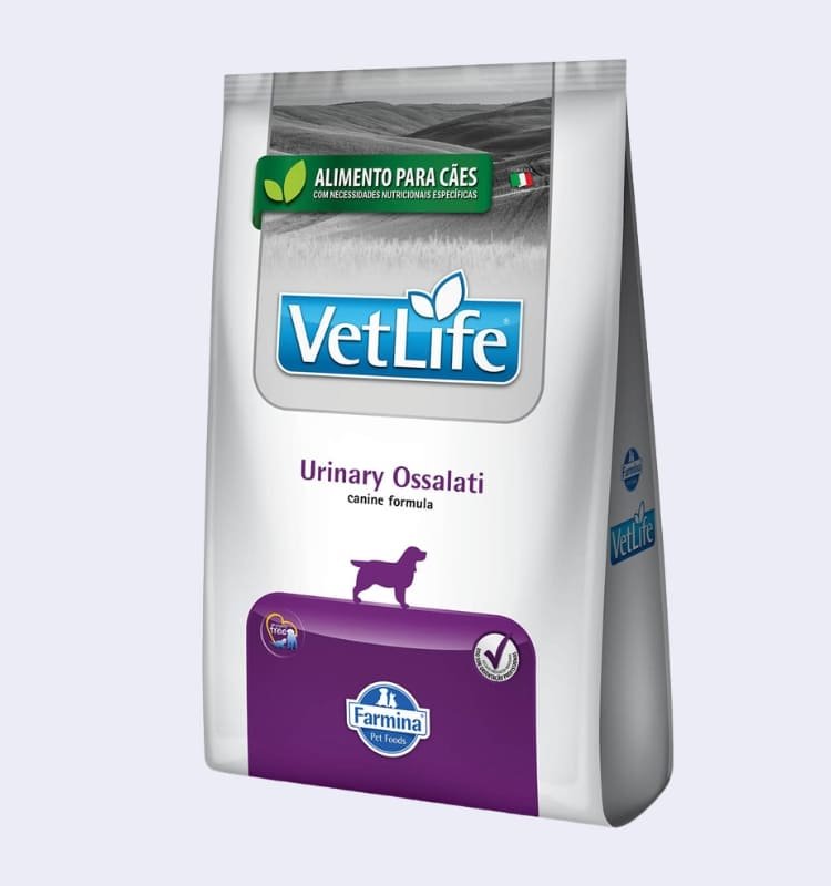 Ração Vet Life Natural Urinary Ossalati para Cães